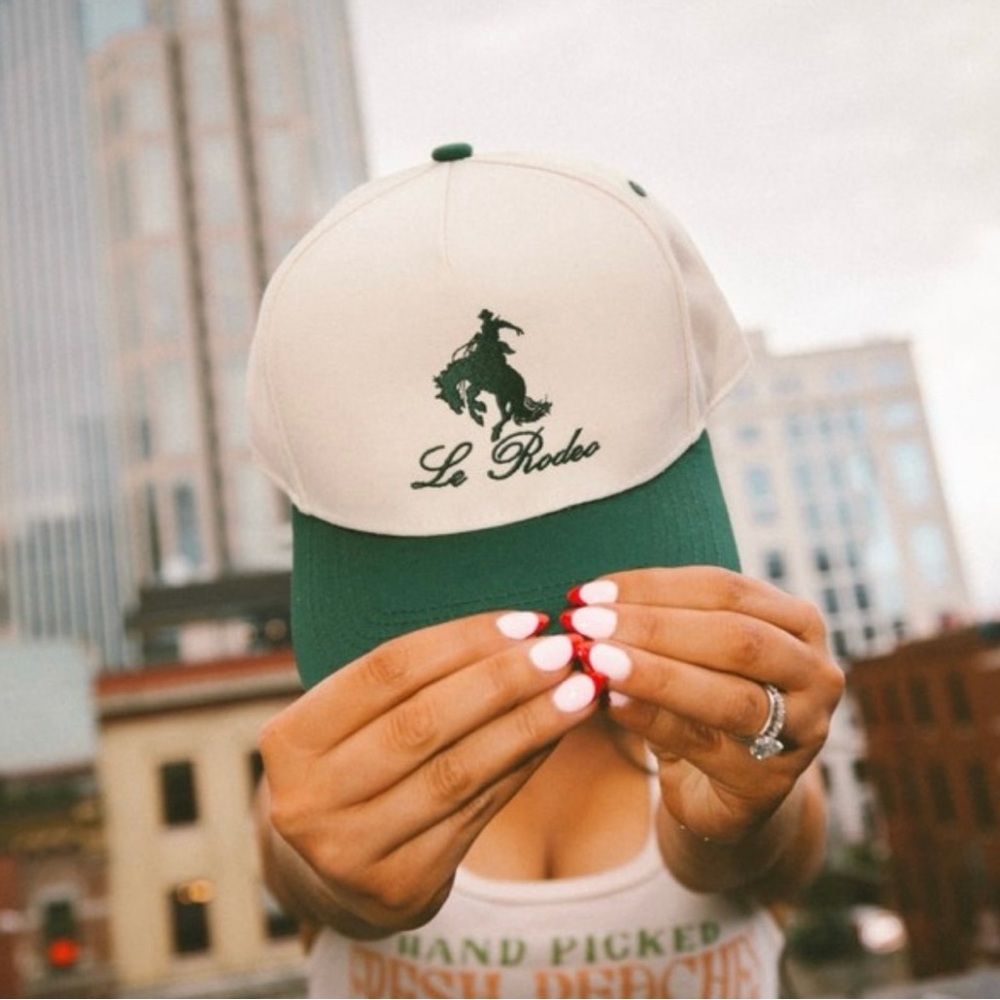 Brand New Le Rodeo Embroidered Hat